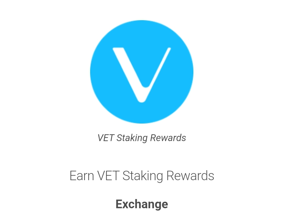How to stake VeChain