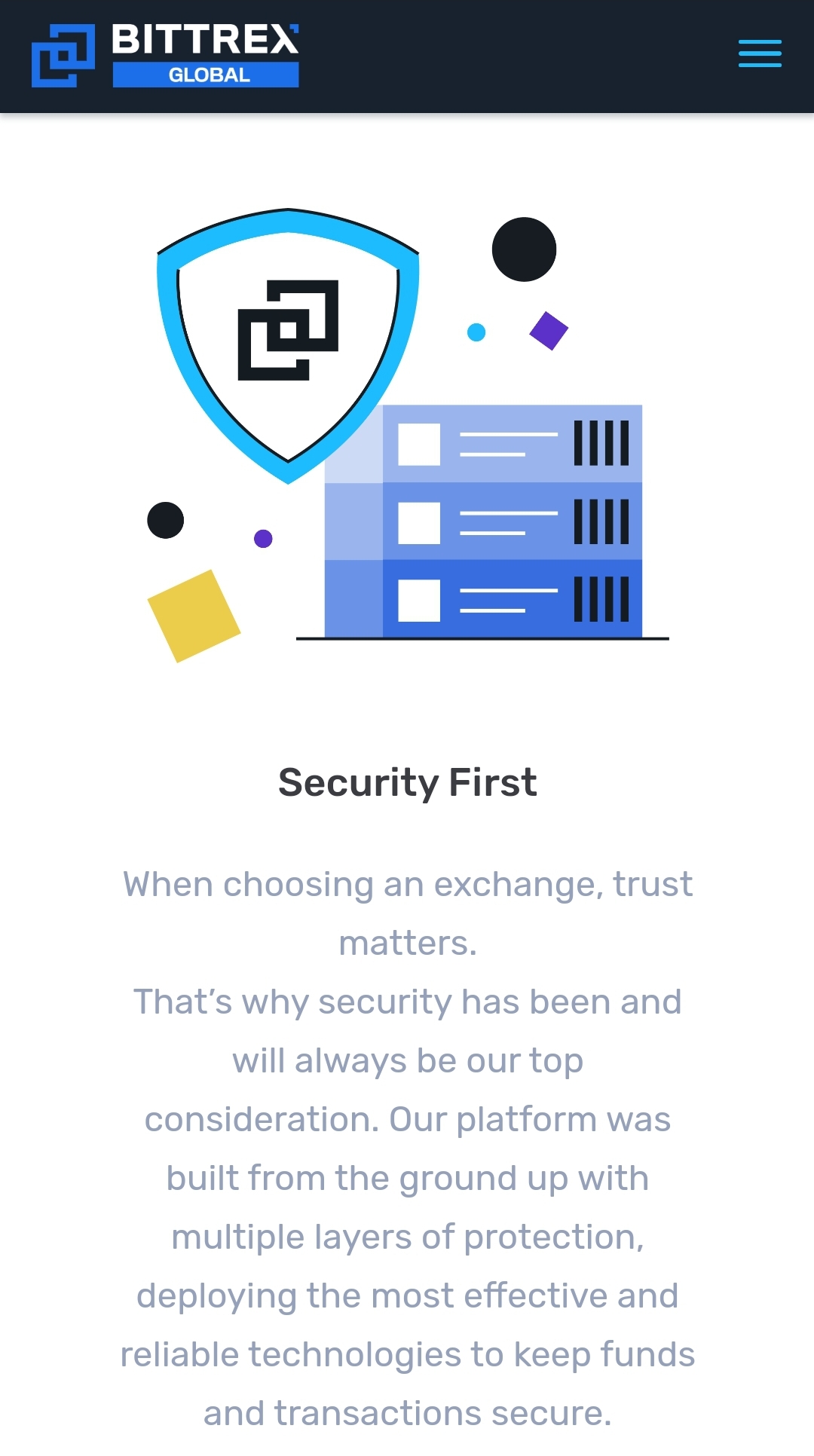 Bittrex Review: Security first